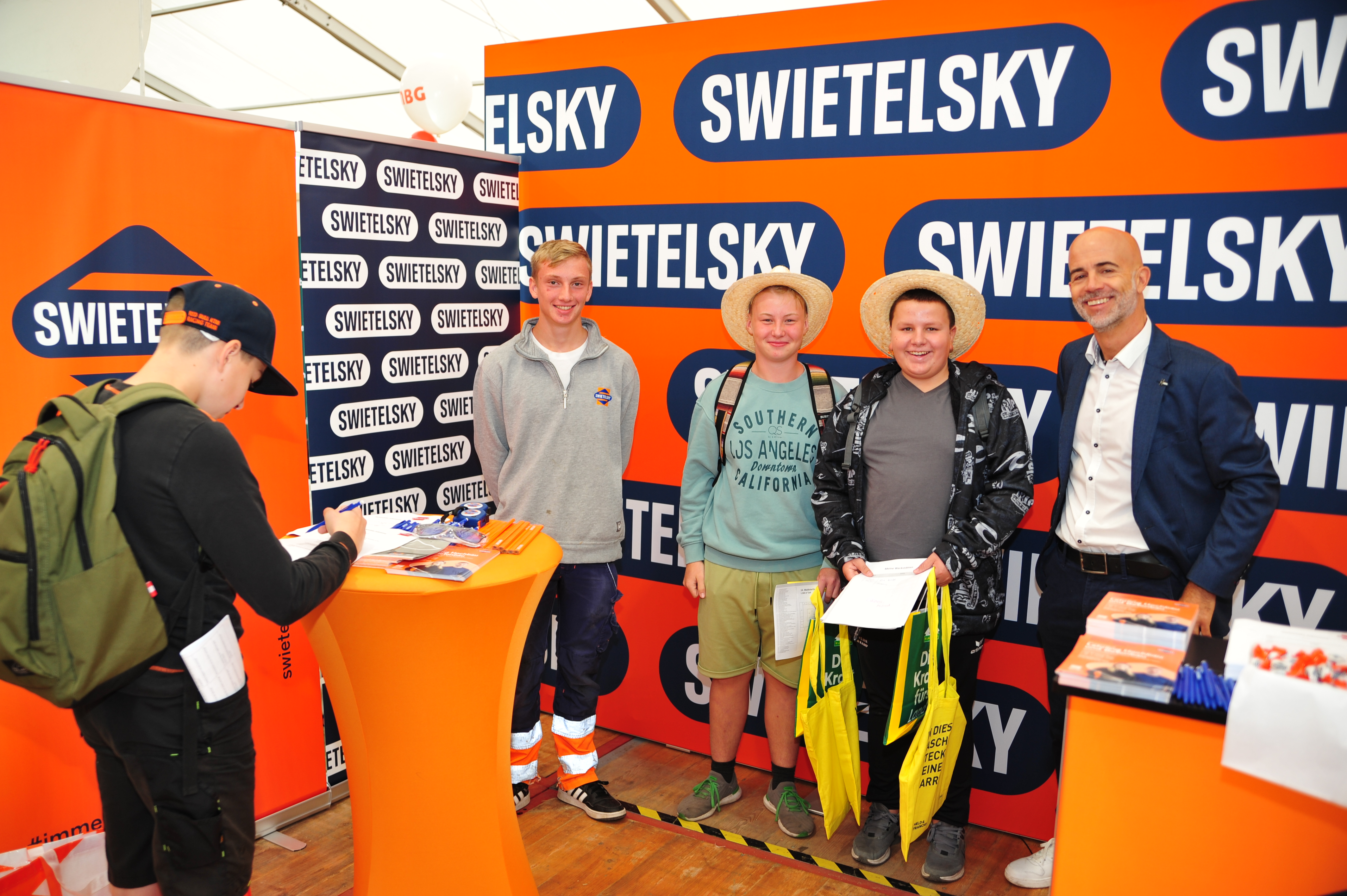 Erfolgreiche Teilnahme von SWIETELSKY an der 14. Waldviertler Jobmesse - AT